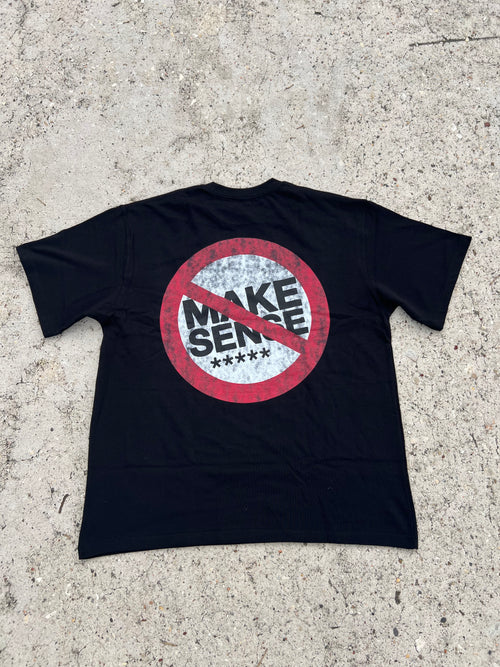 BLACK 'SPYDA' TEE