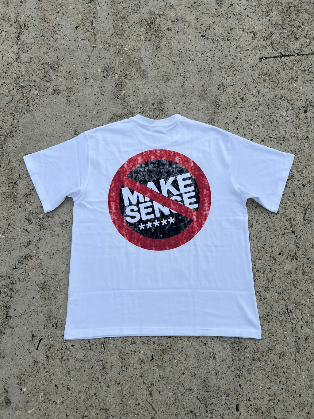 WHITE 'SPYDA' TEE